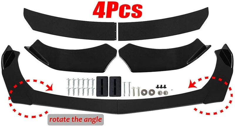 Propartauto Universal Front Lip for Car Front Bumper Lip & Spoiler | Premium Universal Bumper Lip Fit (Compatible with All Vehicles - Image 4